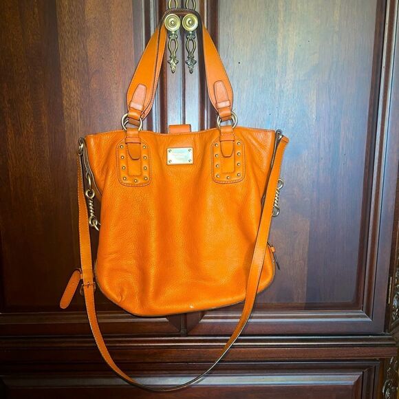Michael Kors Vintage Orange Tote